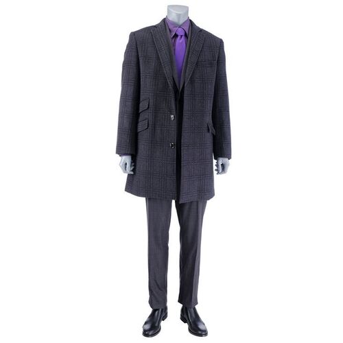 Lot # 142: Gus Fring (as played by Giancarlo Esposito) Black and Purple Suit
