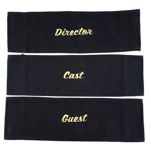 Lot # 164: Better Call Saul Production Chairbacks