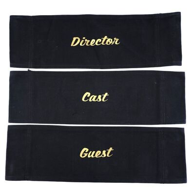 Lot # 164: Better Call Saul Production Chairbacks
