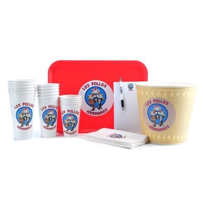 Lot # 174: Los Pollos Hermanos Branded Items