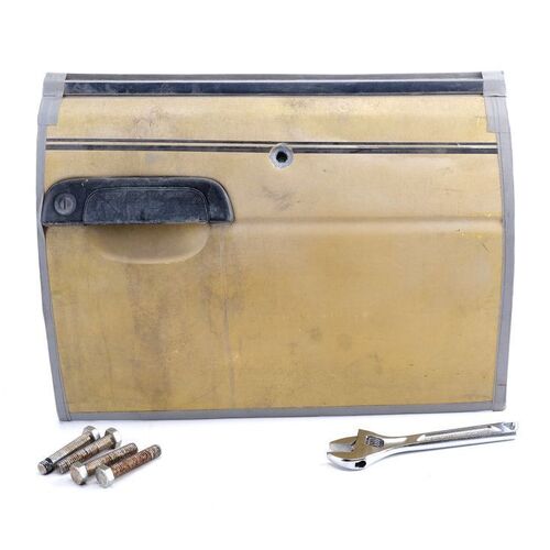Lot # 182: Saul Goodman (as played by Bob Odenkirk) Bullet-riddled Car Door Piece