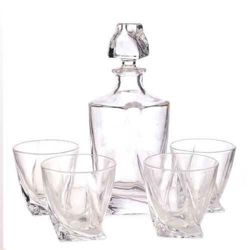 Lot # 210: Lalo Salamanca (as played by Tony Dalton) Decanter and Glasses