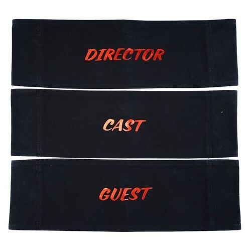 Lot # 239: Better Call Saul Production Chairbacks