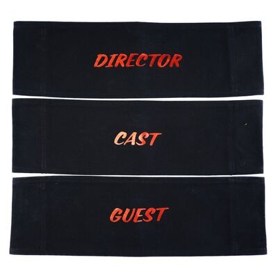 Lot # 239: Better Call Saul Production Chairbacks