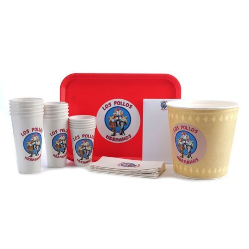 Lot # 242: Los Pollos Hermanos Branded Items