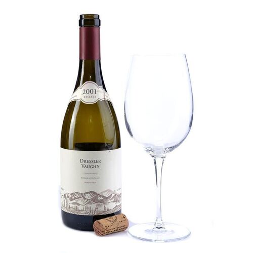 Lot # 249: Gus Fring (as played by Giancarlo Esposito) Expensive Fine Wine and Wine Glass
