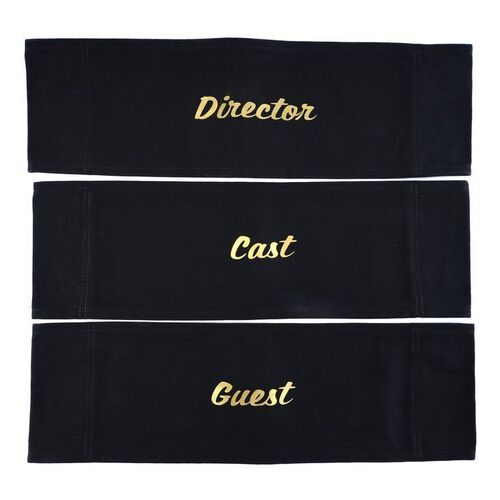 Lot # 258: Better Call Saul Production Chairbacks