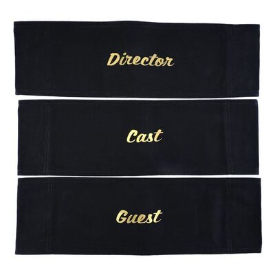 Lot # 258: Better Call Saul Production Chairbacks