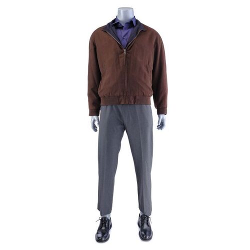 Lot # 263: Mike Ehrmantraut (as played by Jonathan Banks) Saul Goodman Office Ensemble