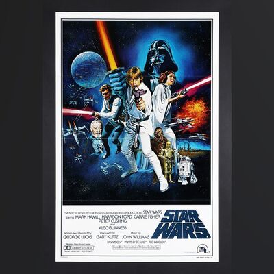 Lot #365 - STAR WARS: A NEW HOPE (1977) - US One-Sheet - Style C, 1977