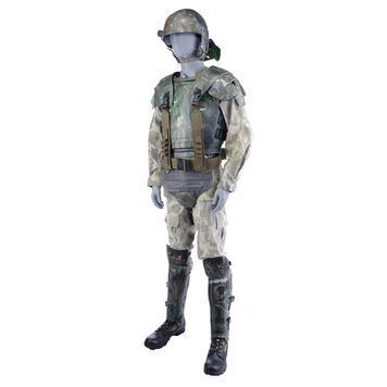 Lot # 20 : ALIENS (1986) - Sergeant Apone's (Al Matthews) Screen-Matched USCM Armour