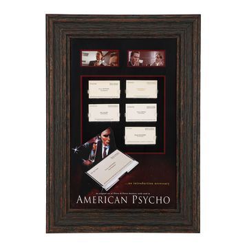 Lot # 34 : AMERICAN PSYCHO (2002) - Business Cards Display