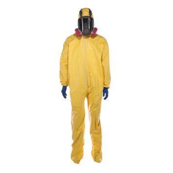 Lot # 87 : BREAKING BAD (T.V. SERIES, 2008 - 2013) - Walter White's (Bryan Cranston) Hazmat Suit and Mask