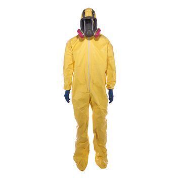 Lot # 88 : BREAKING BAD (T.V. SERIES, 2008 - 2013) - Jesse Pinkman's (Aaron Paul) Hazmat Suit and Mask