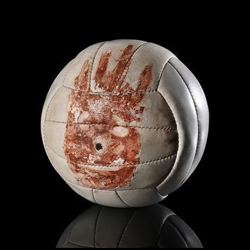 Lot # 100 : CAST AWAY (2000) - Chuck Noland's (Tom Hanks) Screen-matched Hero Wilson