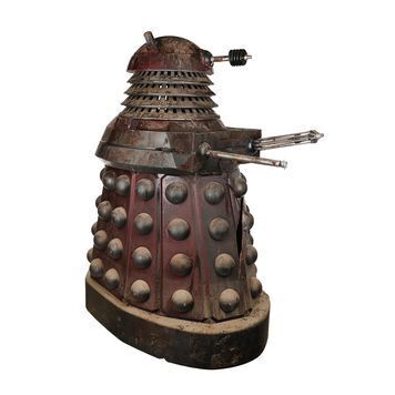 Lot # 124 : DOCTOR WHO (T.V. SERIES, 2005 - PRESENT) - BBC Children In Need Collection: Full-Size Battle-damaged New Paradigm Drone Dalek