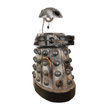 Lot # 125 : DOCTOR WHO: THE ASYLUM OF THE DALEKS (T.V. SERIES, 2012) - BBC Children In Need Collection: Full-Size Screen-matched Light-up Battle-damaged New Paradigm Dalek