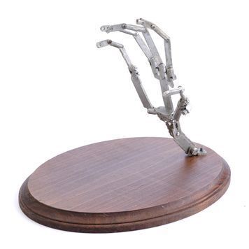 Lot # 133 : EVIL DEAD II (1987) - Stop-Motion Ash Williams (Bruce Campbell) Hand Armature