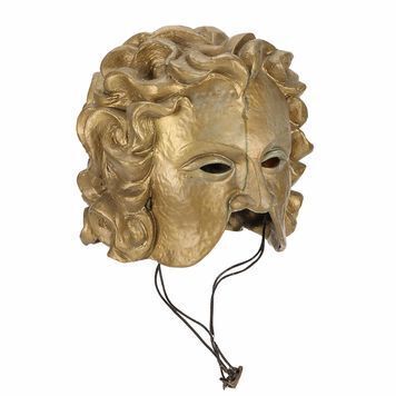 Lot # 136 : EXCALIBUR (1981) - Mordred's (Robert Addie) Screen-matched Helmet