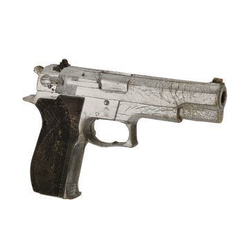 Lot # 143 : FIGHT CLUB (1999) - The Narrator's (Edward Norton) Stunt Pistol