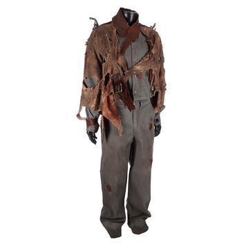 Lot # 155 : JASON X (2001) - Mario Kirner Collection: Jason Voorhees' (Kane Hodder) Screen-matched Costume