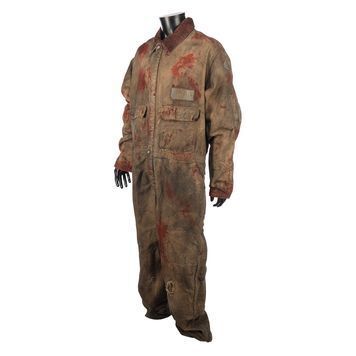 Lot # 174 : HALLOWEEN (2007) - Michael Myers' (Tyler Mane) Screen-matched Bloody Overalls