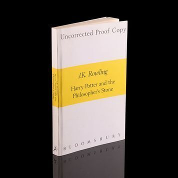 Lot # 176 : HARRY POTTER AND THE PHILOSOPHER'S STONE (2001) - Uncorrected Proof Copy of Harry Potter and the Philosopher's Stone