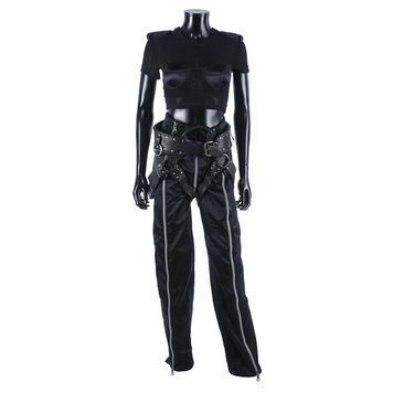 Lot # 222 : JAMES BOND: GOLDENEYE (1995) - Xenia Onatopp's (Famke Janssen) Helicopter Costume