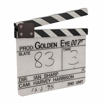 Lot # 225 : JAMES BOND: GOLDENEYE (1995) - Peter Nelson Collection: 2nd Unit Production Clapperboard