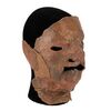 Lot # 242 : LEATHERFACE - THE TEXAS CHAINSAW MASSACRE III (1990) - Leatherface's (R.A. Mihailoff) Autographed Mask
