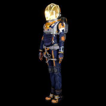Lot # 257 : LOST IN SPACE (T.V. SERIES, 2018 - 2022) - Judy Robinson's (Taylor Russell) Light-Up Spacesuit with Life Support System