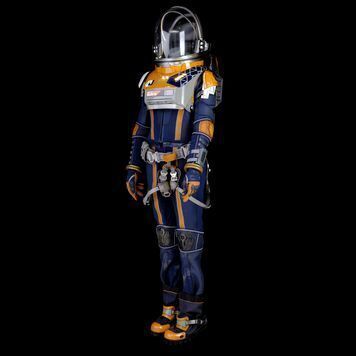 Lot # 259 : LOST IN SPACE (T.V. SERIES, 2018 - 2022) - Dr. Smith's (Parker Posey) Light-Up Spacesuit with Life Support System