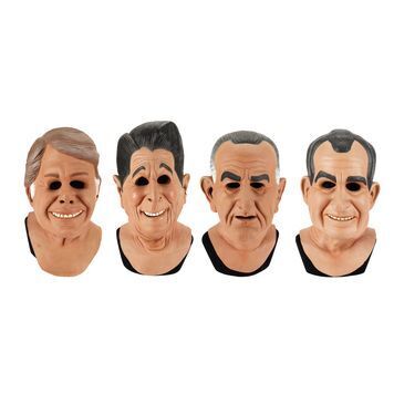 Lot # 297 : POINT BREAK (1991) - Ex-Presidents Reference Copy Masks