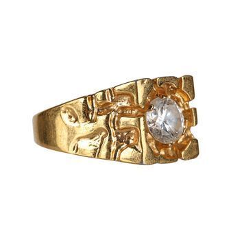 Lot # 310 : RESERVOIR DOGS (1992) - Nice Guy Eddie's (Chris Penn) Ring