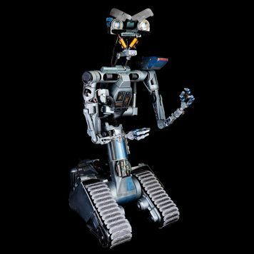 Lot # 323 : SHORT CIRCUIT (1986) - Full-Size Light-Up Johnny 5 Robot