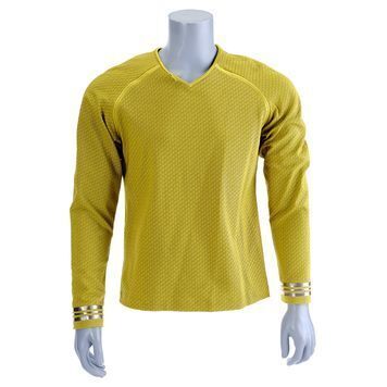 Lot # 343 : STAR TREK INTO DARKNESS (2013) - Captain James T. Kirk's (Chris Pine) Starfleet Uniform Tunic