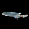 Lot # 349 : STAR TREK: THE NEXT GENERATION (T.V. Series, 1987-1994) - Light-up USS Yamaguchi and Excalibur Model Miniature