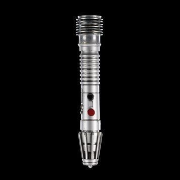 Lot # 356 : STAR WARS: THE PHANTOM MENACE (1999) - Mace Windu's (Samuel L. Jackson) Hero Lightweight Lightsaber