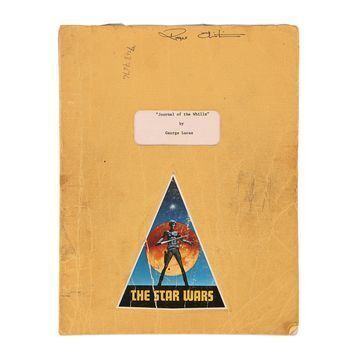 Lot # 375 : STAR WARS: A NEW HOPE (1977) - Roger Christian's Revised Fourth-draft Script