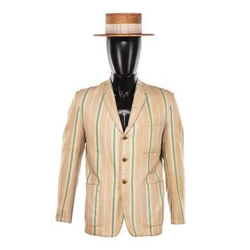 Lot # 450 : BEATLES, THE - Paul McCartney's Photo-Authenticated Morecambe & Wise Show Striped Blazer