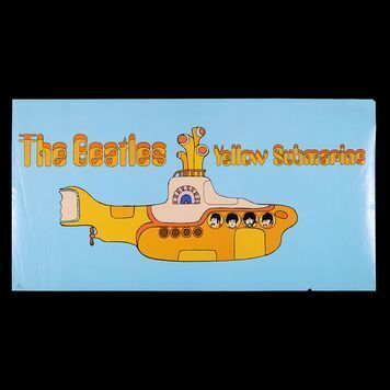 Lot # 470 : YELLOW SUBMARINE (1968) - Capitol Records Promotional Poster