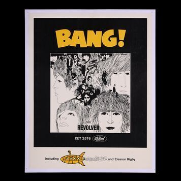 Lot # 471 : BEATLES, THE - Capitol Records Revolver Promotional Poster