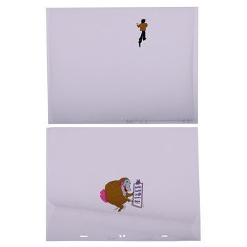 Lot # 473 : YELLOW SUBMARINE (1968) - Two Hand-painted Animation Cels
