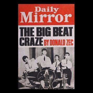 Lot # 476 : BEATLES, THE - Daily Mirror Poster