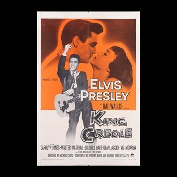 Lot # 508 : KING CREOLE (1958) - US One-Sheet