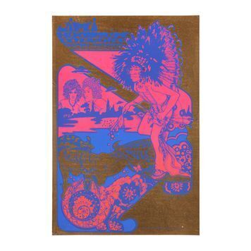 Lot # 520 : JIMI HENDRIX - Jimi Hendrix Experience Fillmore Auditorium Concert Poster