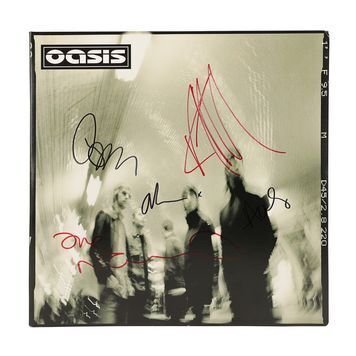 Lot # 546 : OASIS - Heathen Chemistry Autographed Album