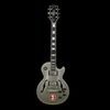 Lot # 549 : OASIS - Noel Gallagher's Custom Silver Sparkle Gibson Les Paul Florentine Guitar