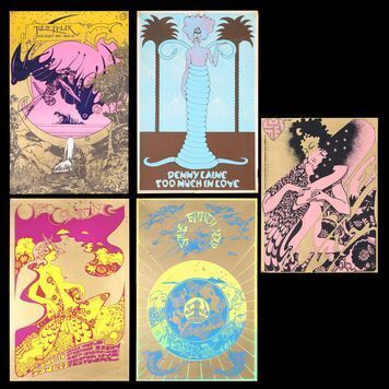 Lot # 578 : PSYCHEDELIA - Collection of Posters by Hapshash and The Coloured Coat