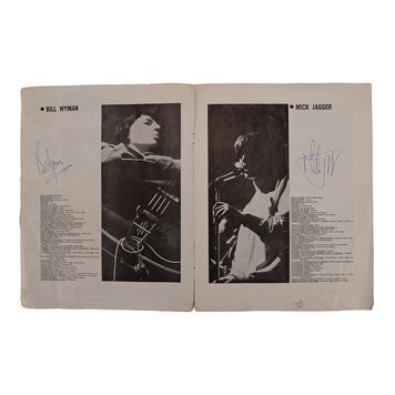 Lot # 585 : ROLLING STONES, THE - Autographed Souvenir Tour Programme